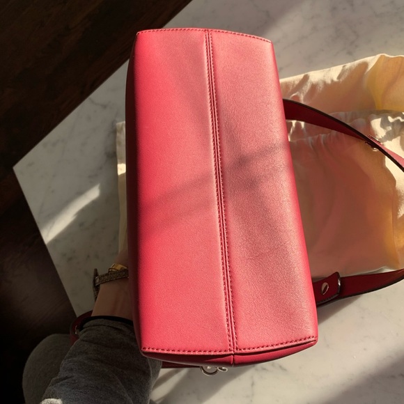 ❌SOLDto fashionphile❌Fendi By the way with snakeskin satchel - Picture 9 of 15